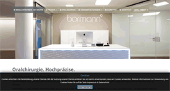 Desktop Screenshot of bormann-praxis.de